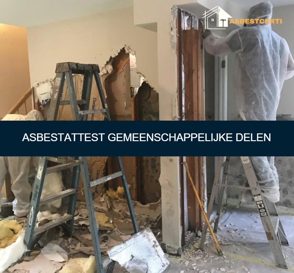 Asbestattest gemeenschappelijke delen