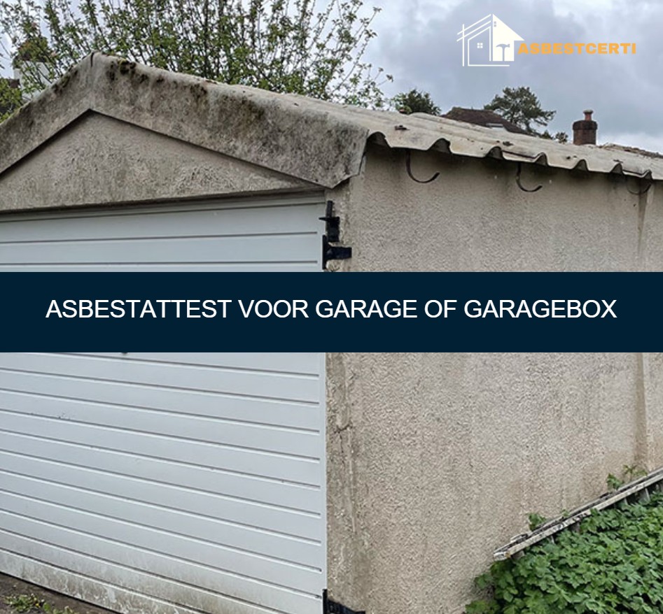 Asbestattest voor garage of garagebox